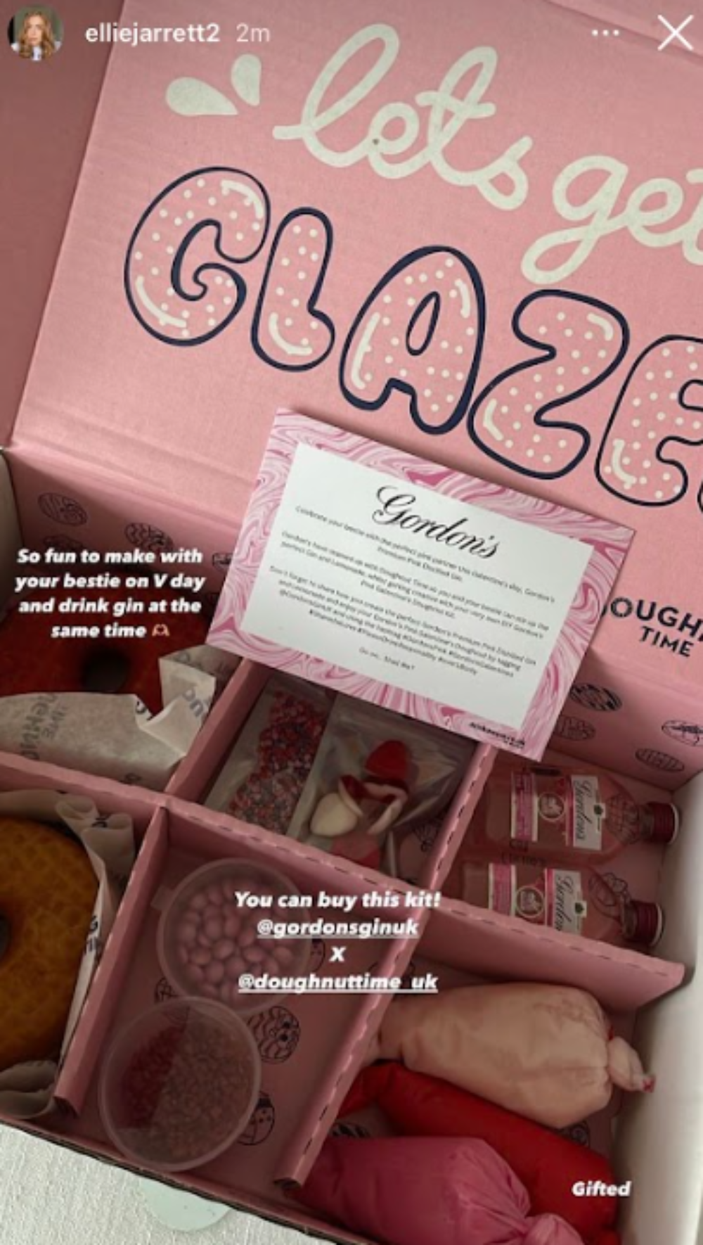 Gordon's Pink Gin - Doughnut Time Kit